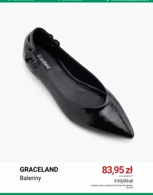 Baleriny Graceland promocja w Deichmann
