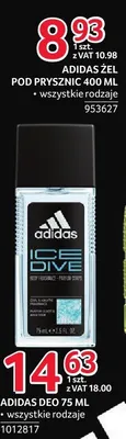Dezodorant ADIDAS ICE DIVE promocja w Selgros
