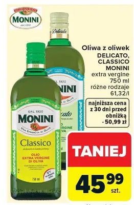 Oliwa z oliwek Delicato promocja w Carrefour