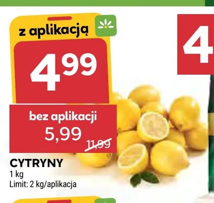Cytryny promocja w Stokrotka