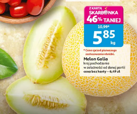 Melon Galia promocja w Auchan