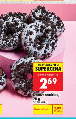 Donut cookies promocja w Biedronka
