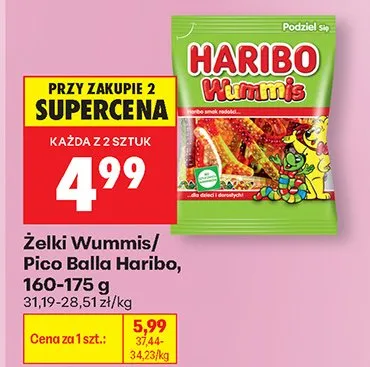 Żelki Wummis Haribo promocja w Biedronka