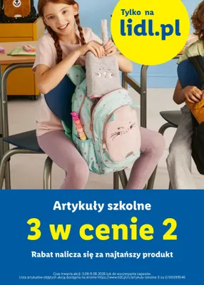 Artykuły szkolne promocja w Lidl