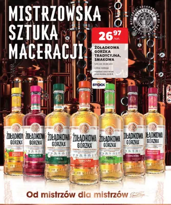 Żołądkowa Gorzka Malina z miętą promocja w Stokrotka