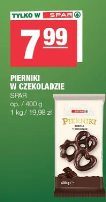 Pierniki w czekoladzie promocja w SPAR