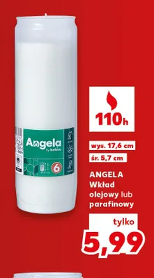Wkład olejowy Angela promocja w Kaufland