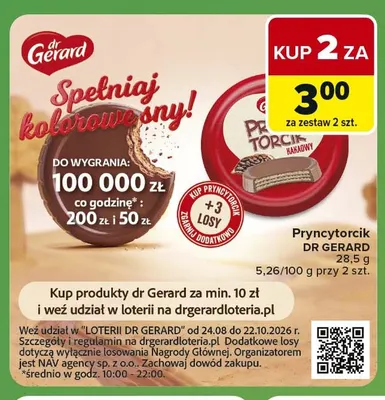 Pryncytorcik Dr Gerard promocja w Carrefour Express