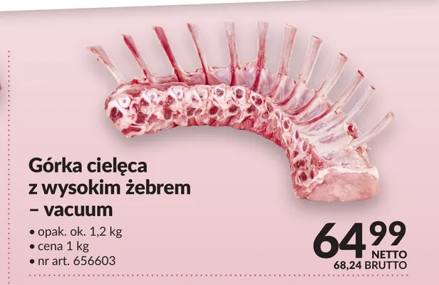Górka cielęca z wysokim żebrem - vacuum promocja w Makro