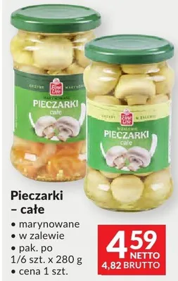 Pieczarki całe marynowane w zalewie promocja w Makro