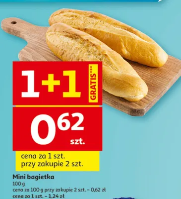 Mini bagietka promocja w Auchan