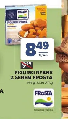 Figurki rybne z serem Frosta promocja w Stokrotka