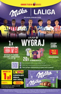 Czekolada Alpine Milk promocja w Biedronka