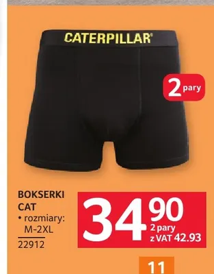 Bokserki CAT 2-pak promocja w Selgros