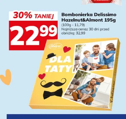 Bombonierka Vobro Delissimo Hazelnut & Almond promocja w Hitpol