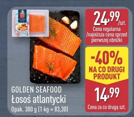 Łosoś atlantycki promocja w Aldi
