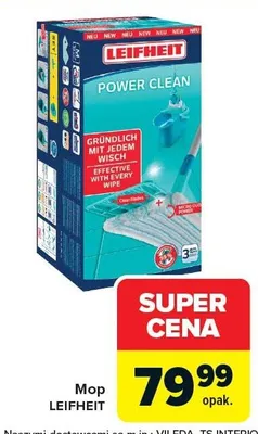 Mop Power Clean promocja w Carrefour