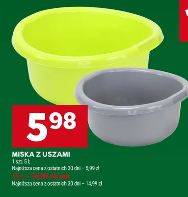 Miska z uszami promocja w Stokrotka