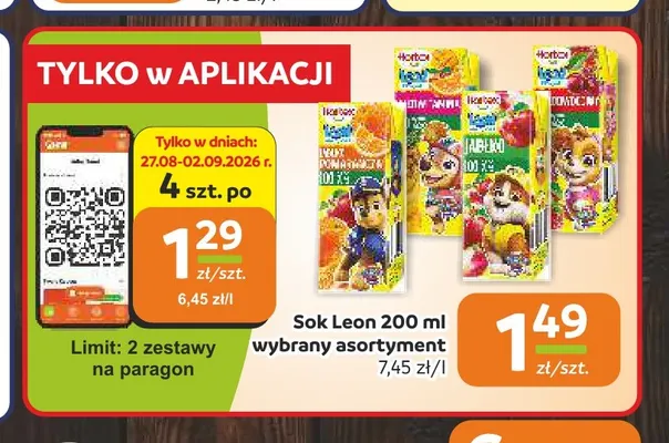 Sok Leon promocja w Gama