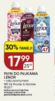 Płyn do płukania Lenor promocja w Chata Polska