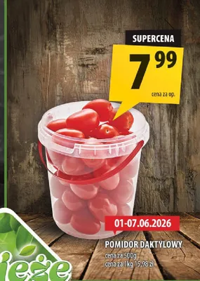 Pomidor daktylowy promocja w Arhelan