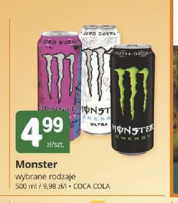 Napój energetyczny Monster Energy Ultra promocja w Marketvita