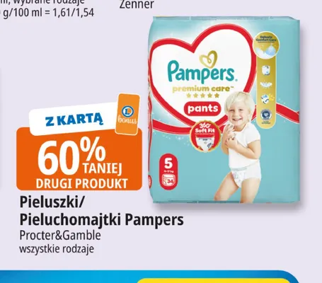Pieluszki Pampers promocja w Leclerc