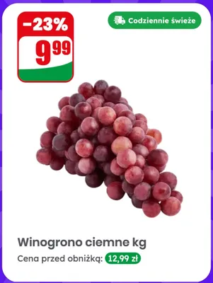 Winogrono ciemne promocja w Dino