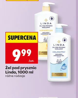 Żel pod prysznic Linda promocja w Biedronka
