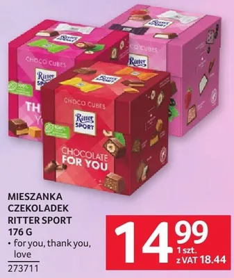 Czekoladki Choco Cubes for you, thank you, love promocja w Selgros
