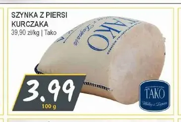 Szynka z piersi kurczaka Tako promocja w Słoneczko