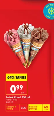 Rożek czekoladowy promocja w Biedronka