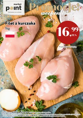 Filet z kurczaka promocja w Market Point