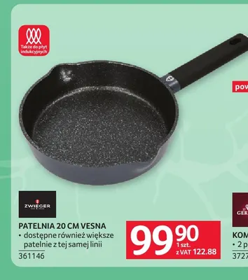 Patelnia 20 cm Vesna Zwieger promocja w Selgros