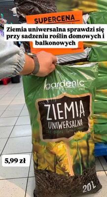 Ziemia uniwersalna promocja w Biedronka
