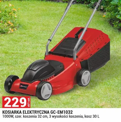 Kosiarka elektryczna GC-EM1032 promocja w Merkury Market