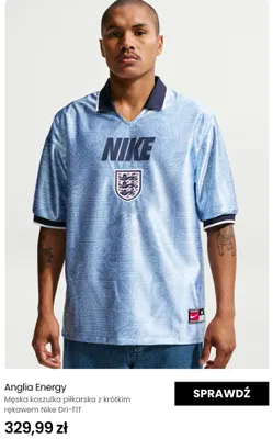 Męska koszulka piłkarska Nike Dri-FIT Anglia Energy promocja w Strefa Mundial