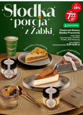 Deser panna cotta z truskawkami Słodka Pracownia promocja w Żabka