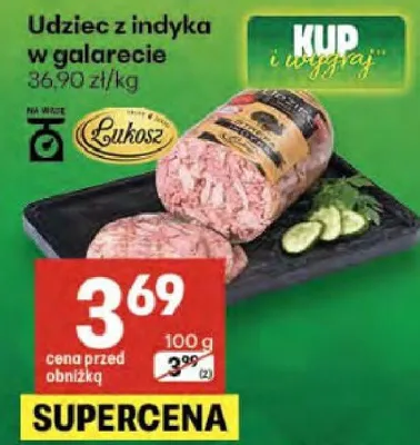Udziec z indyka w galarecie promocja w Delikatesy Centrum
