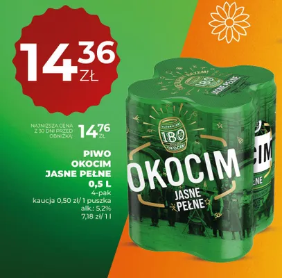 Piwo Jasne Pełne promocja w Duży Ben