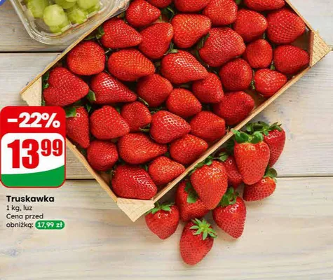 Truskawka promocja w Dino