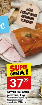 Szynka królewska pieczona promocja w Twój Market
