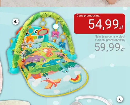 Mata niemowlęca z pianinkiem SMIKI promocja w Smyk