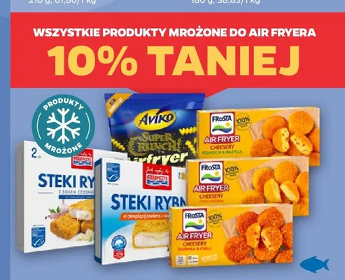 Produkty mrożone do air fryera promocja w Netto