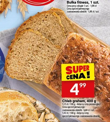 Chleb graham krojony Białecki promocja w Twój Market