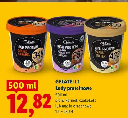 Lody proteinowe promocja w Lidl