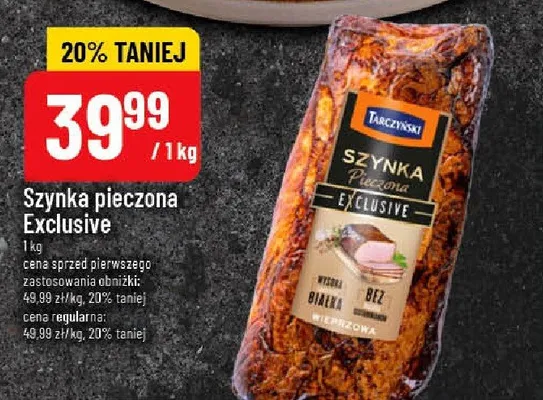Szynka pieczona Exclusive promocja w POLOmarket