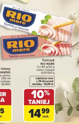 Tuńczyk promocja w Carrefour