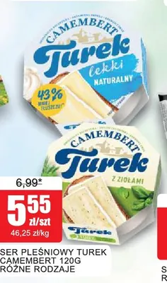 Ser pleśniowy Camembert Turek promocja w Bingo
