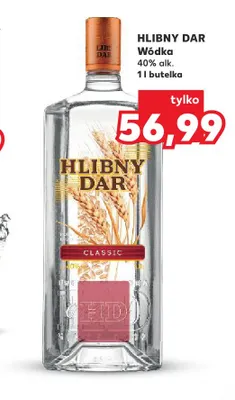 Wódka Hlibny Dar promocja w Kaufland